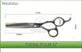 Professional Hairdressing Scissor Kit - Razor Cutting Thinning Set of 6 3