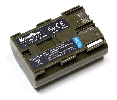 Maximalpower Bp 511 Bp 511a Battery For Canon Eos 5d 2