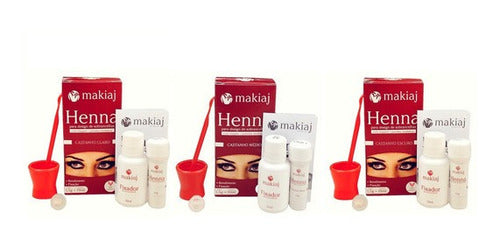 Kit Para Aplicación De Henna En Cejas 0