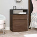 Modern Functional Bedside Table with Drawer and Door by Ciudad Muebles 13