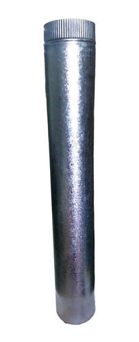 Conductohogar 6-Inch Galvanized Duct Pipe - 24 Gauge 0