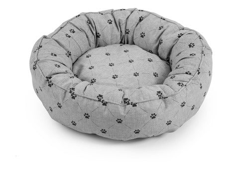 Pet Bed for Maximum Comfort and Style - My Pet Saturno Round Microfiber Bed by Palette - Cama Cucha Para Mascotas Palette - Moisés Interior  Saturno