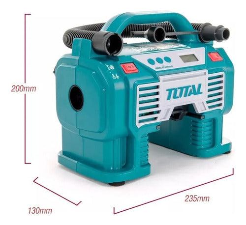 Total 20V 160 PSI Battery Compressor + Battery + Charger 1