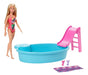 Barbie Pool Set with Accessories - Doll in Swimsuit 0