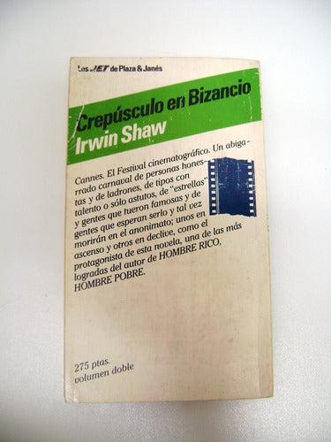 Crepusculo En Bizancio Irwin Shaw Festival Cannes Boedo 1