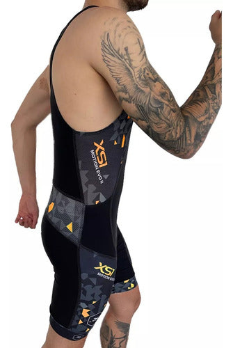 Xtres Triathlon Cycling Running Sleeveless Body Suit Men 13