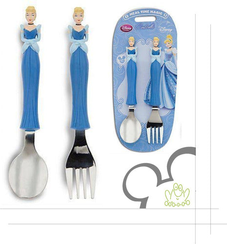 Disney Store Rapunzel Cutlery Set 0