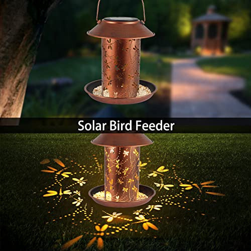 Solar Wild Bird Feeder with Solar Illumination by Tepaken 2