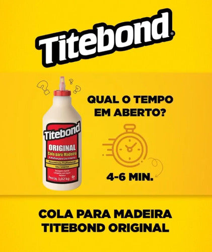 Cola Original Titebond Luthier Instrumentos Violão Guitarra 4