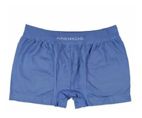 Andros Pack X 3 Boxer Liso De Microfibra Art. 5010 3