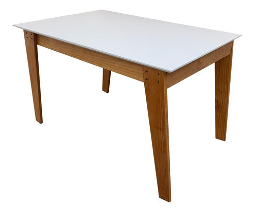 Sajo Vintage Dining Table 120x80 Nordic Scandinavian Style 1