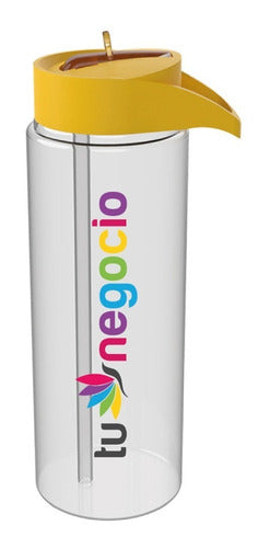 PrintMe 5 Personalized Sport Bottles with Your Logo in Full Color 1