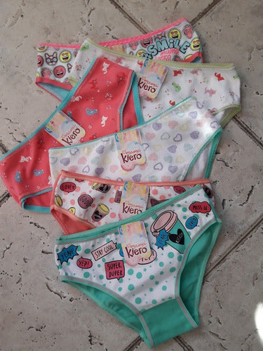 Kiero Pack of 2 Girls' Undergarments Sizes 10/12/14 1