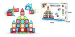 Generic Magnetic Building Blocks Set - 45 Pieces 2