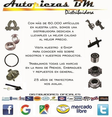 Polea Cigueñal Para Ford Ka Zetec Rocam 1.0 5