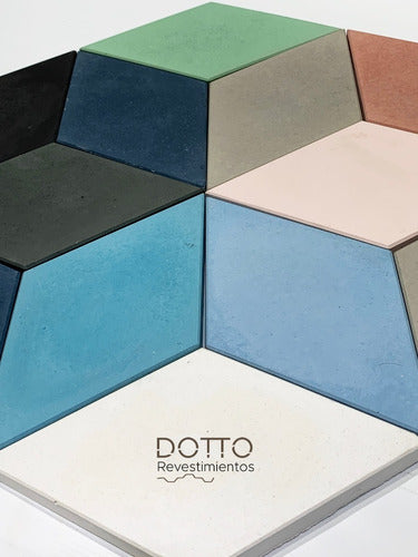 DOTTO REVESTIMIENTOS - Various Coatings - Hexagonal - Tiles, Etc. 5