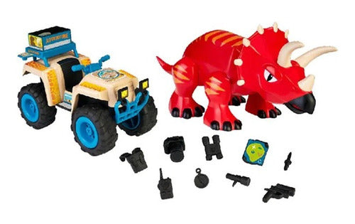 Quad Bike Pin and Pon Action Wild with 2 Figures and Accessories 1