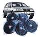 Burletes Kit 4 Puertas + Baul Vw Gol Country 98/12 Silvaflex 0