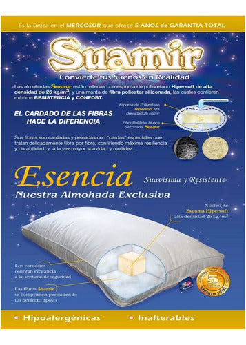 Fibrargent Almohada Suamir Esencia Vellon Con Nucleo 70x50 1