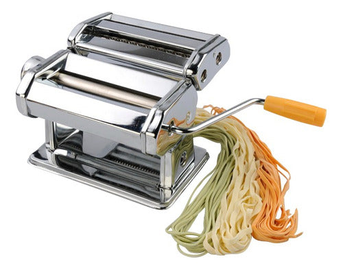 Kitchen Plus Pasta Maker Stainless Steel Fettuccine 2