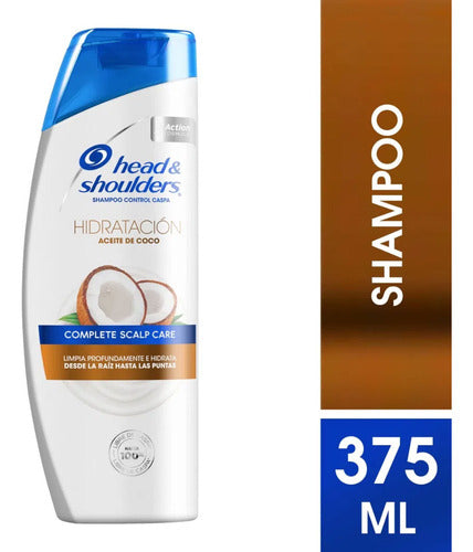 Pack Shampoo Head & Shoulders Aceite De Coco 375 Ml 1