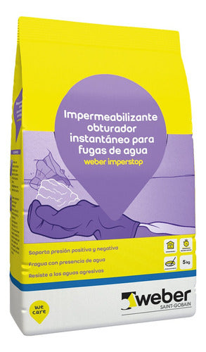 Weber Imperstop Instant Sealant 5kg 0