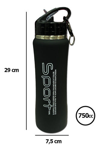 Thermal Sports Bottle 750ML with Silicone Spout 63