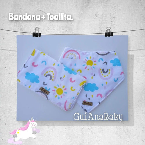 GuiAna Bandanas With Cotton Towel X10 1