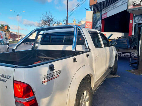 Barra Antivuelco Keko Style Hilux Vigo 2005-2015 Cromado 1