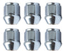 Kit 6 Chrome Wheel Nuts for Suzuki Swift 89/01 0