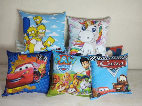 GalaxTee 6 Infant Character Cushions 30x30 0