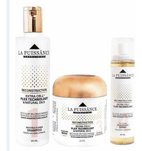 La Puissance Extra Cell Plex Kit Shampoo Mask Spray 0