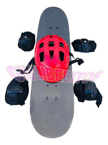 Set Skate + Casco + Protectores Con Estuche Outlet 6