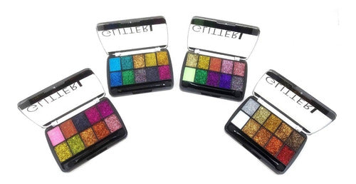 Tejar Glitter Eyeshadow Palette - Gel Glitter Eyeshadow 2