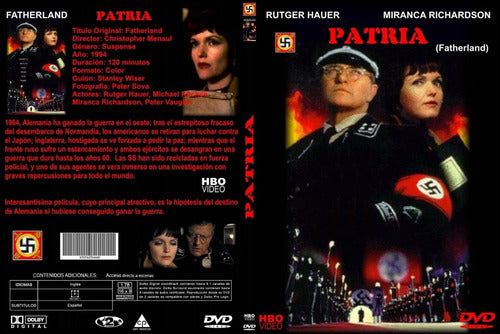 Patria  - Fatherland - Nazismo - Dvd 0