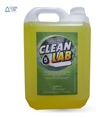 Clean Lab SRL Porcelain Floor Polish 3 x 5 Liters 2