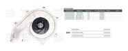 Bomba De Agua Cummins 2.8/3.8 Isf Euro V Foton Aumark S1/s3 1