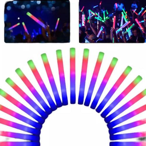 10Tra 5 Led Foam Rubber Puzzles Light Sticks 0