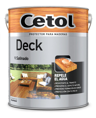 Cetol Deck Exterior Impregnante Pisos Madera Vintage 4 Lt 0