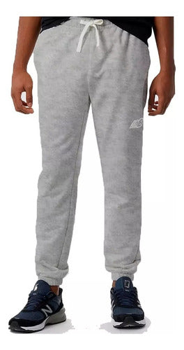 New Balance Men's NB Ess Fleece Gray Jogger Pants 0