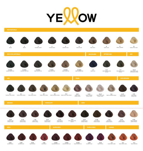 Yellow Alfaparf Hair Dye 60g 3