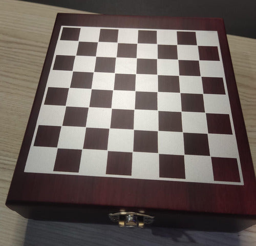 Generic Set Wine Opener with Chess Game 2