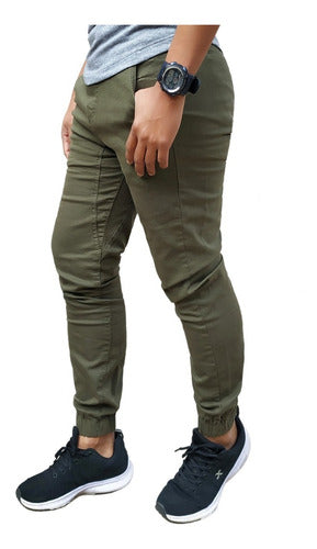 Men's Gabardine Jogger Pants 24