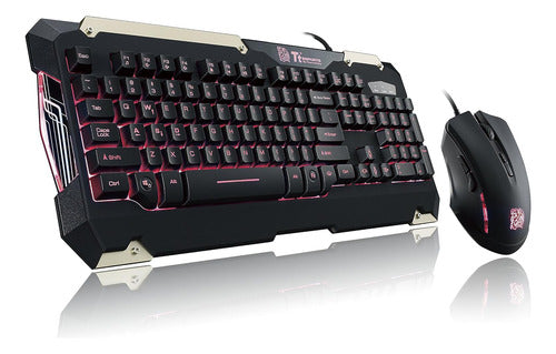 Thermaltake Tt eSPORTS Comandante Red Backlighting Keyboards 0