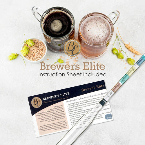 Hidrómetro Brewer S Elite, Con Frasco De Prueba Y Estuche 5