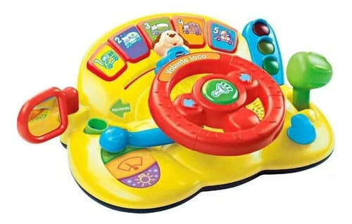 VTech Crazy Steering Wheel with Lights and Sounds 0