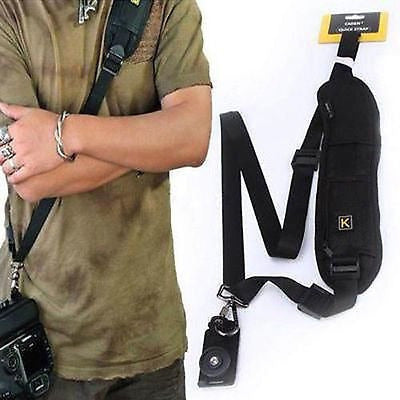 Sling Strap for DSLR Camera - Stylish Black Solo 1