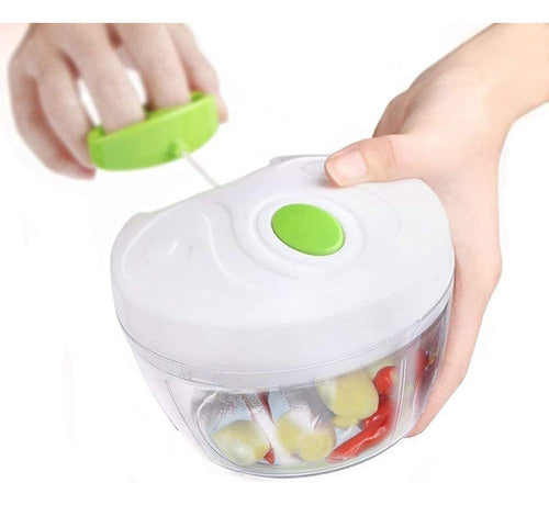 Mini Picadora Multifuncional Para Alimentos Frutas Verduras 0