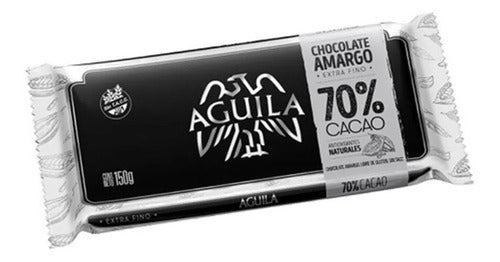 Aguila 70% Dark Chocolate Bar - 150g - Lollipop 1