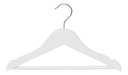 NilaPack Pack of 50 White Wooden Hangers for Kids 0